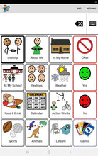 Load image into Gallery viewer, Speech Tablet including the 10.5″ Samsung (Android) tablet, TalkTablet PRO Speech app (Pre-Installed!) and Carrying Case - SALE PRICE!! - Speech Tablets by Gus Communication Devices