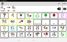 Cargar imagen en el visor de la galería, Speech Tablet including 8.7″ Samsung (Android) tablet, TalkTablet PRO AAC/Speech app (Pre-Installed!) and Carrying Case - SALE PRICE!! - Speech Tablets by Gus Communication Devices