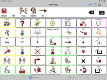Load image into Gallery viewer, Speech Tablet with a 10.2″ Apple tablet, TalkTablet PRO Speech app, and Carrying Case - SALE PRICE!! - Speech Tablets by Gus Communication Devices