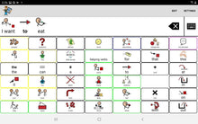 Cargar imagen en el visor de la galería, Speech Tablet including 8.7″ Samsung (Android) tablet, TalkTablet PRO AAC/Speech app (Pre-Installed!) and Carrying Case - SALE PRICE!! - Speech Tablets by Gus Communication Devices