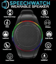 Cargar imagen en el visor de la galería, Wireless Bluetooth Wrist Speaker for Noisy Environments - Speech Tablets by Gus Communication Devices