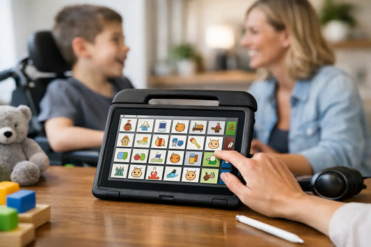 Tablet Based AAC Device Options for Daily Life