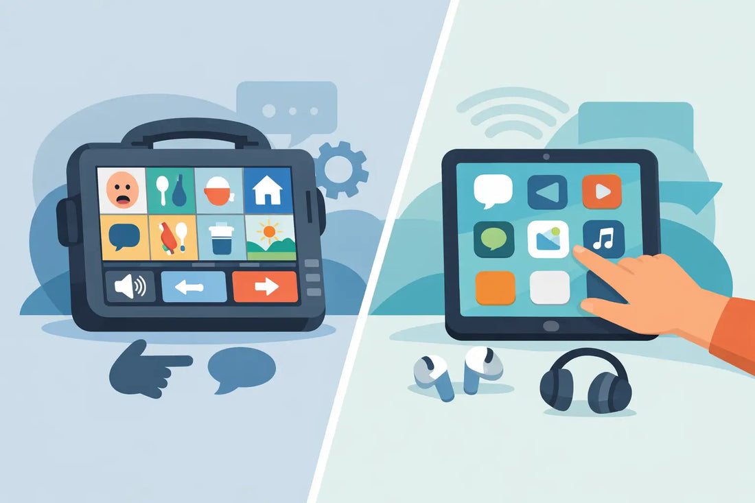 Dedicated AAC Versus iPad for Daily Communication