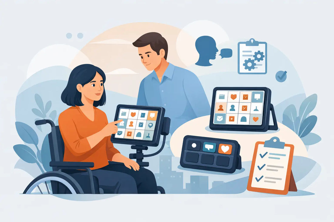 Choosing an AAC Device for Adults With Confidence