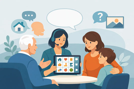 Communication Device for Aphasia Guide for Families