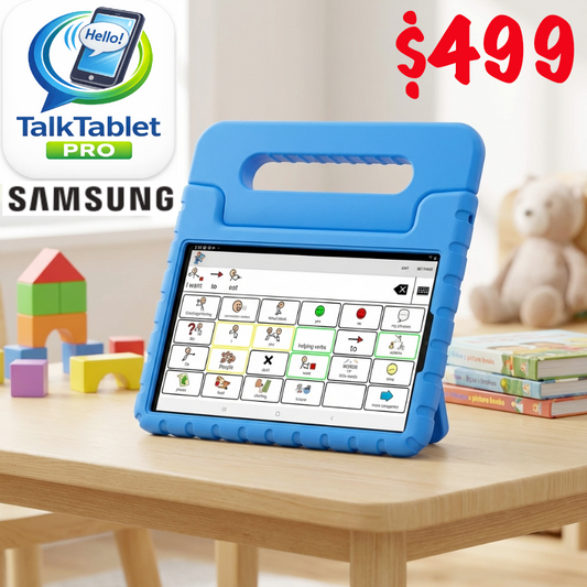8.7" Samsung based Speech Tablet with TalkTablet PRO - Ready To Use Out of the Box