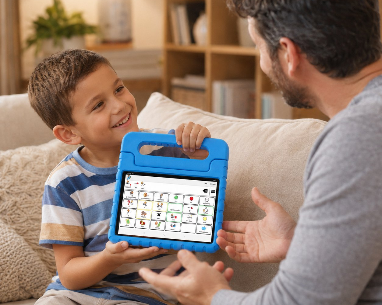 8.7" Samsung Speech Tablet — TalkTablet PRO (Ready Out of the Box)