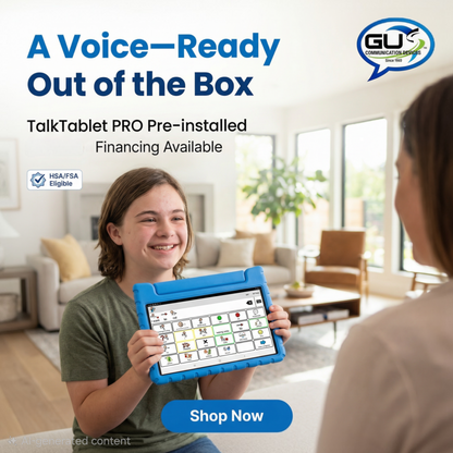 8.7" Samsung Speech Tablet — TalkTablet PRO (Ready Out of the Box)