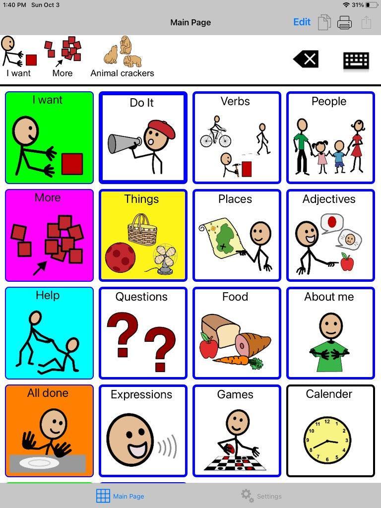 Speech Tablet with a 10.2″ Apple tablet, TalkTablet PRO Speech app, and Carrying Case - SALE PRICE!! - Speech Tablets by Gus Communication Devices