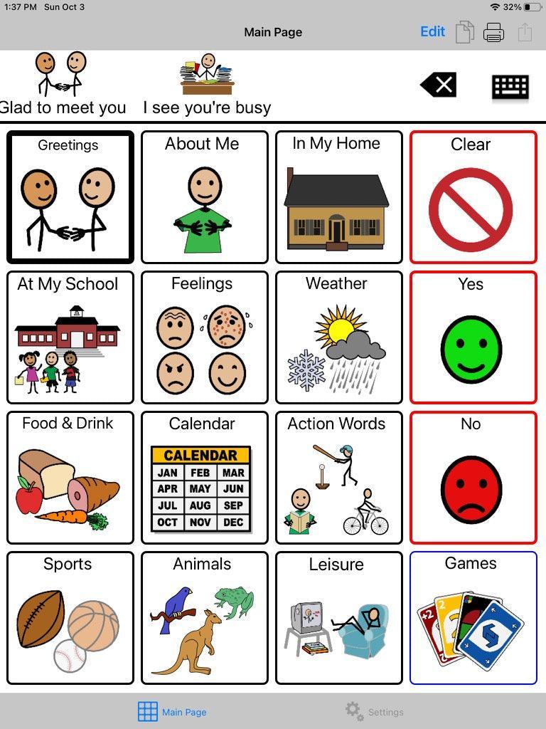 Speech Tablet with a 10.2″ Apple tablet, TalkTablet PRO Speech app, and Carrying Case - SALE PRICE!! - Speech Tablets by Gus Communication Devices