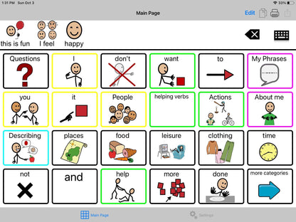 Speech Tablet with a 10.2″ Apple tablet, TalkTablet PRO Speech app, and Carrying Case - SALE PRICE!! - Speech Tablets by Gus Communication Devices