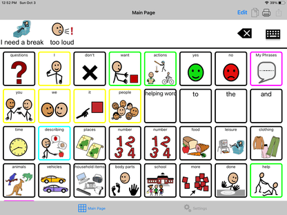 Speech Tablet with a 10.2″ Apple tablet, TalkTablet PRO Speech app, and Carrying Case - SALE PRICE!! - Speech Tablets by Gus Communication Devices