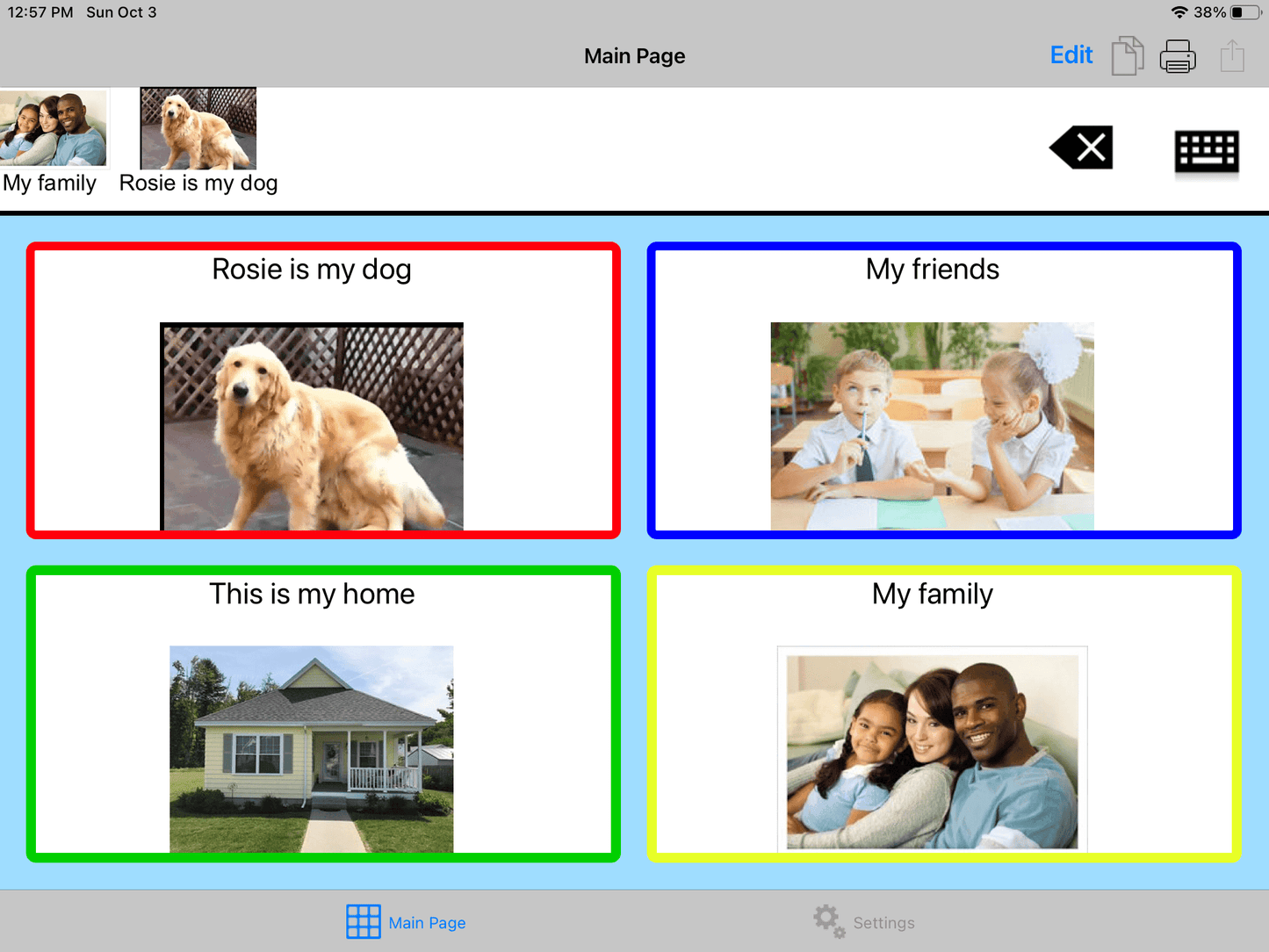 Speech Tablet with a 10.2″ Apple tablet, TalkTablet PRO Speech app, and Carrying Case - SALE PRICE!! - Speech Tablets by Gus Communication Devices