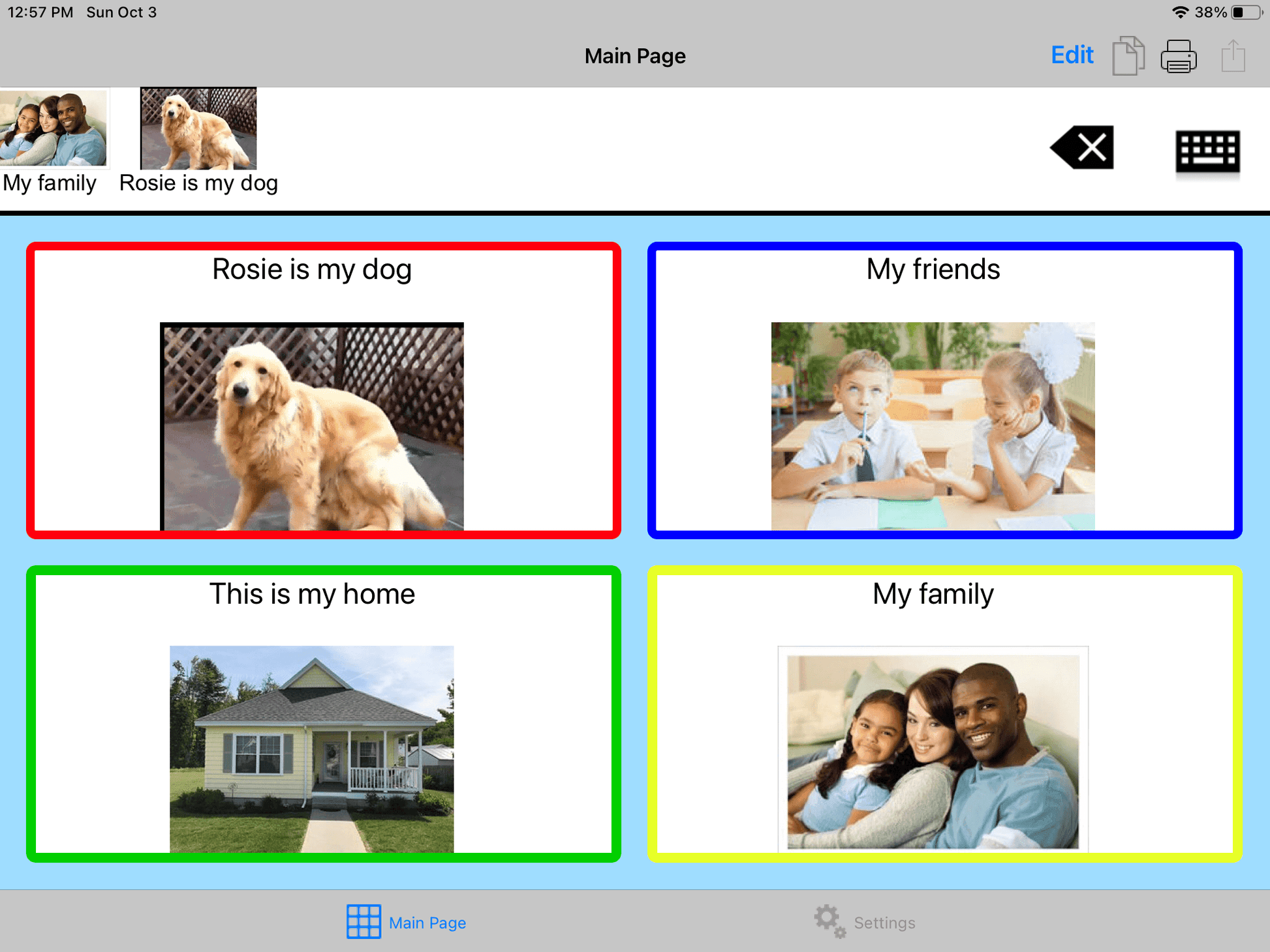 Speech Tablet with a 10.2″ Apple tablet, TalkTablet PRO Speech app, and Carrying Case - SALE PRICE!! - Speech Tablets by Gus Communication Devices