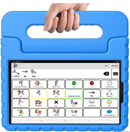 Speech Tablet including 8.7″ Samsung (Android) tablet, TalkTablet PRO AAC/Speech app (Pre-Installed!) and Carrying Case - SALE PRICE!! - Speech Tablets by Gus Communication Devices