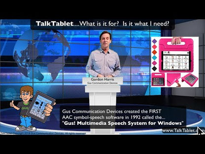 8.7" Samsung Speech Tablet — TalkTablet PRO (Ready Out of the Box)